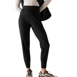 ATHLETA Venice Mid Rise Jogger in Black Size Small